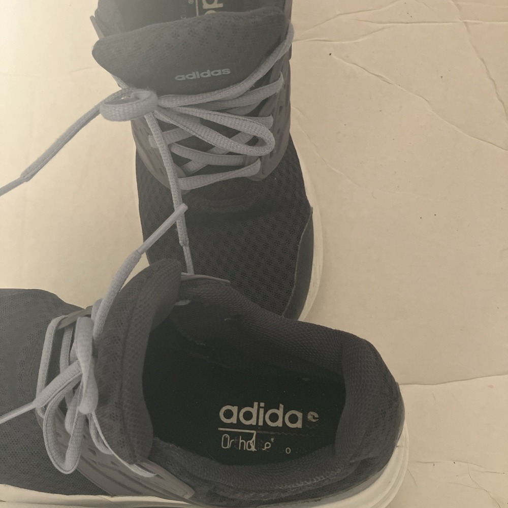 Adidas Galaxy 6 Running Shoes Women Size 6 1/2 Gray/Gray - Picture 8 of 8